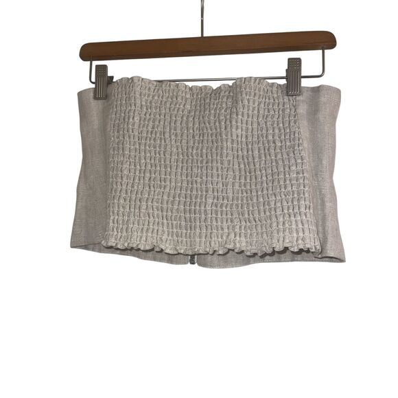 ✨Reformation ‘Rosemund’ Sand Sz Large Corset✨ - Picture 3 of 5